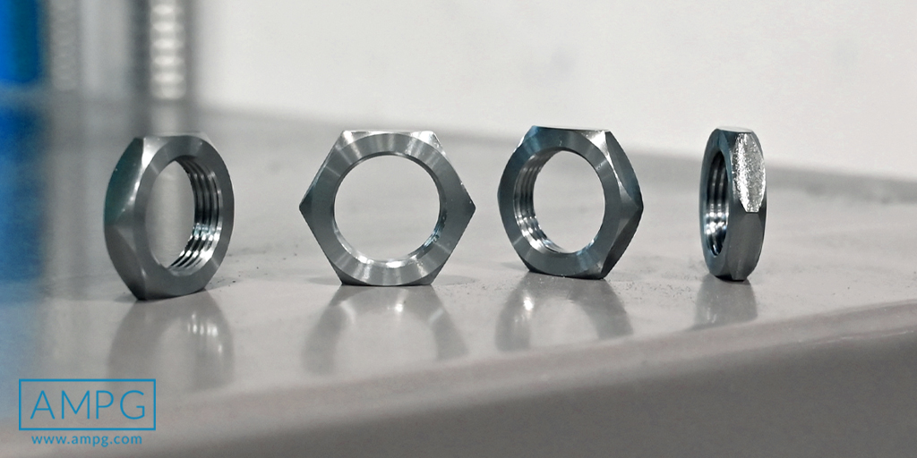 AMPG_USA's tweet photo. Proudly made in Indianapolis! At AMPG, we're dedicated to producing top-notch #ThinHexNuts, also known as #jamnuts. These essential #fasteners are designed to act as reliable #locknuts in bolted joints. Ideal for tight spaces.
#IndianapolisManufacturing #MadeInIndiana https://t.co/O9rX6GZWz9