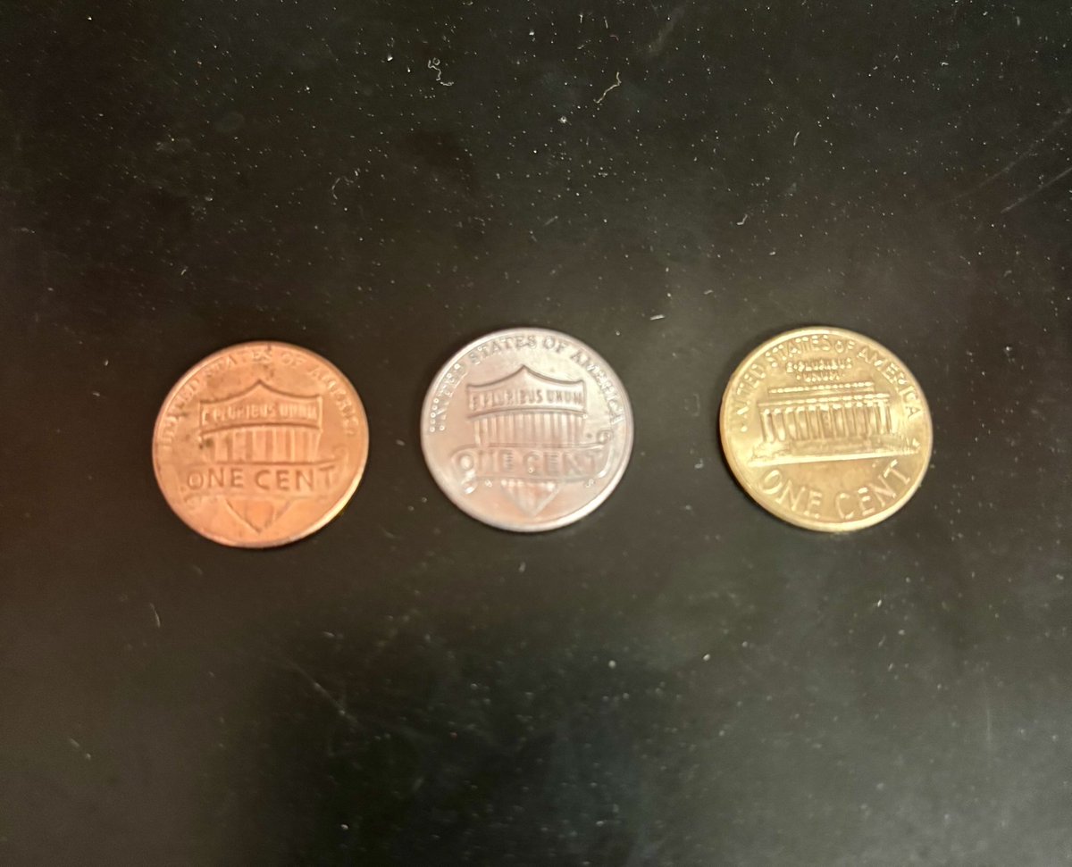 It’s like the Chemistry Olympics!! We’re doing the “Penny Lab” today - turning pennies gold and silver.