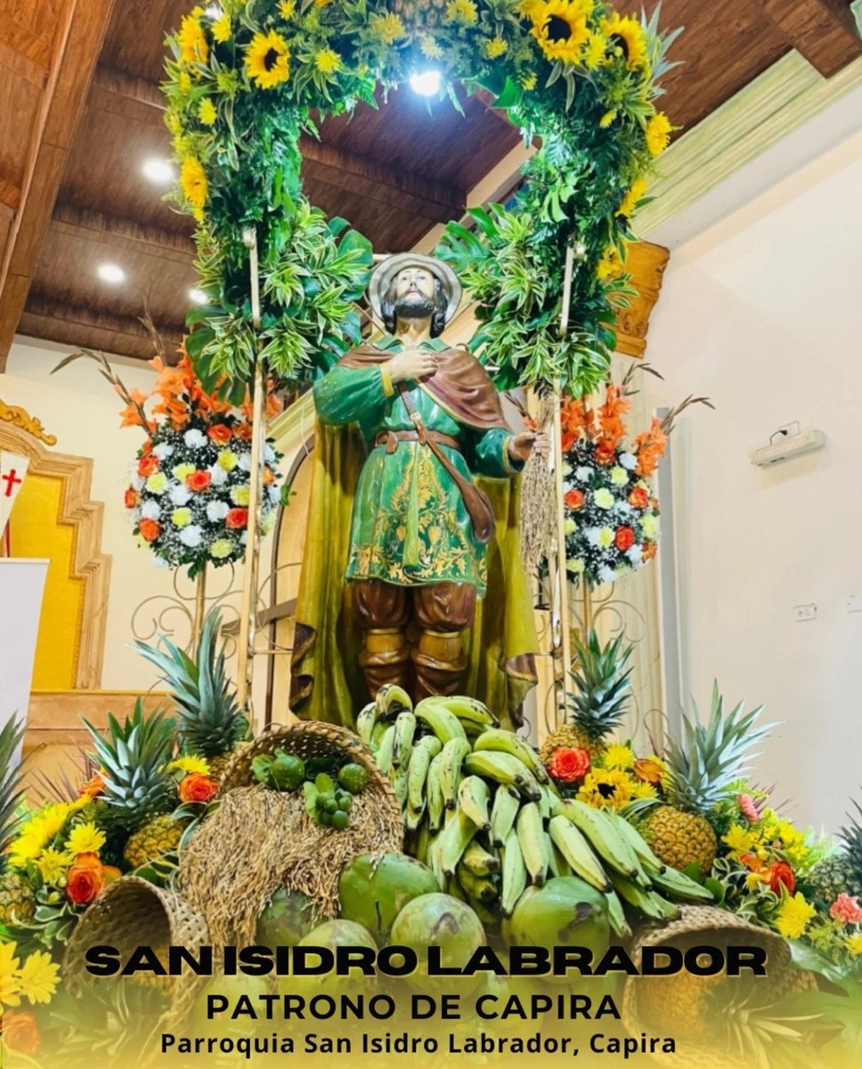 ¡Viva San Isidro Labrador! Capira celebra la fiesta de su santo patrono este 15 de mayo.