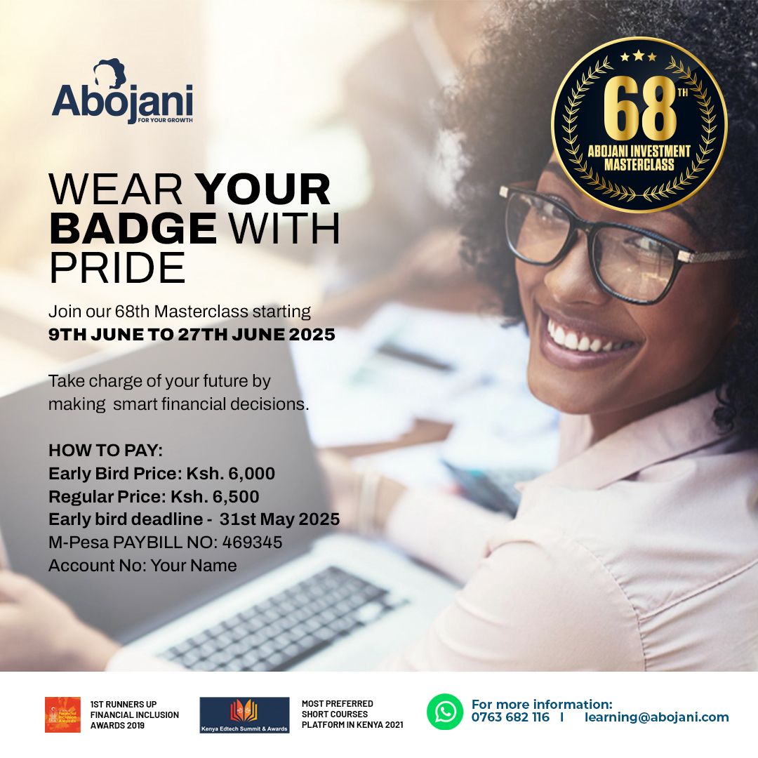 Billions of shillings will be transferred to investors next week… and you won’t even notice.

Some of this money needs to come your way.

Doesn't matter if it's 50, 500, or 5000 shillings.

You need to be able to earn money without working for it.

#LevelUp in our June investing