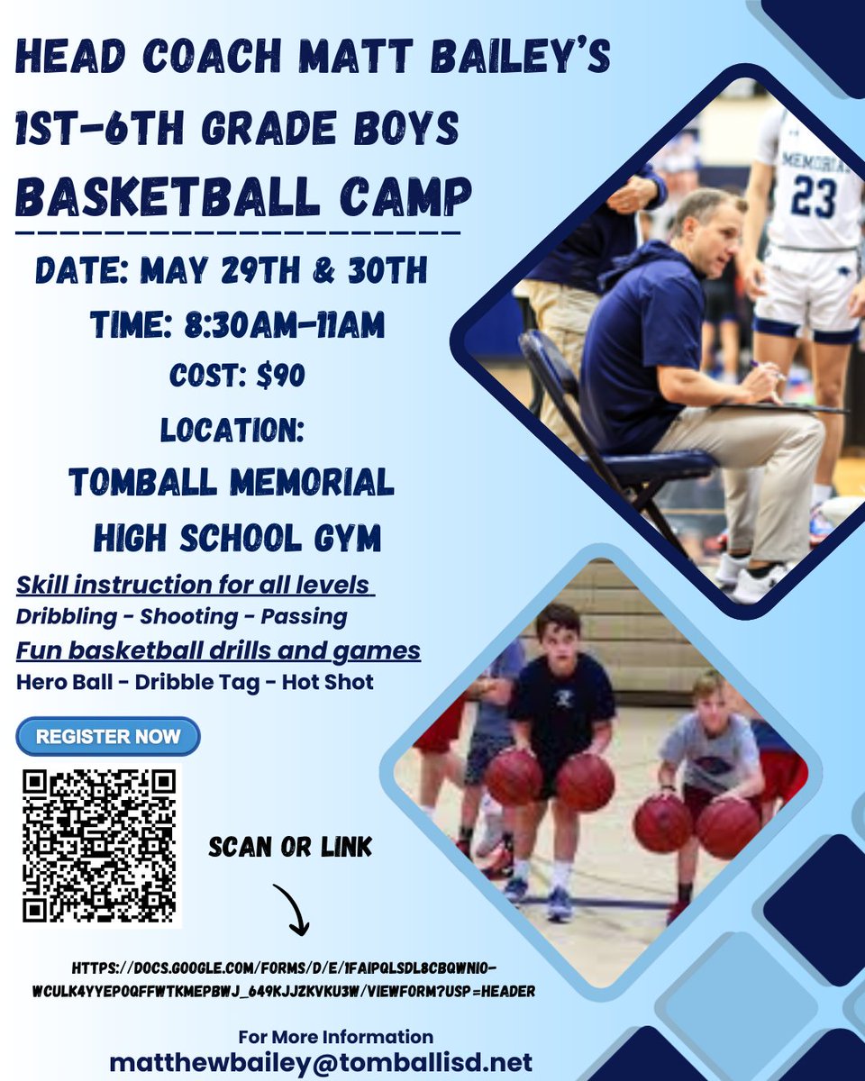 Summer basketball camp registration is still OPEN! Walk-ins are welcome. Don't miss your chance to join the fun and improve your skills this summer! 🏀

#BasketballCamp #SummerHoops #Wildcats