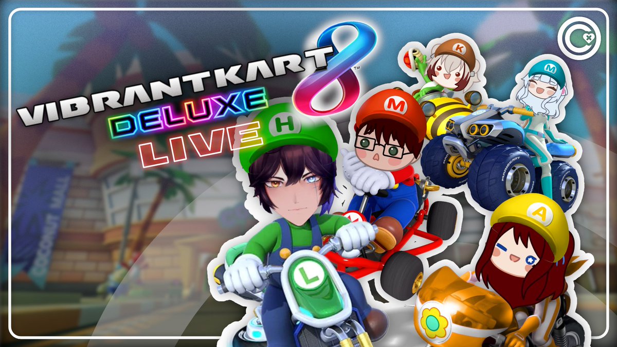 Heute Abend um 19 Uhr gibt es Mario Kart 8 Deluxe! Und ihr könnt mitspielen! Und zuschauen, wie wir uns gegenseitig mit Panzern beschmeißen! YIPPIE!!