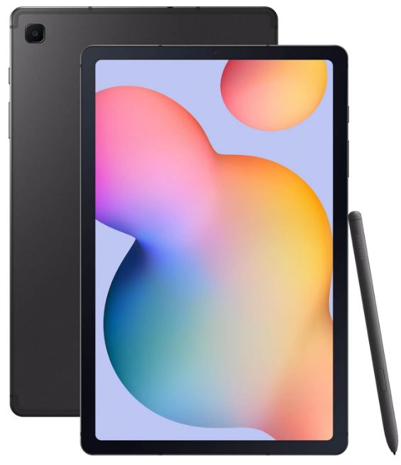 SAMSUNG Galaxy Tab S6 Lite 10.4' 64GB WiFi Android Tablet, S Pen Included, Gaming Ready, Long Battery Life, Slim Metal Design, amzn.to/3EUltbl
