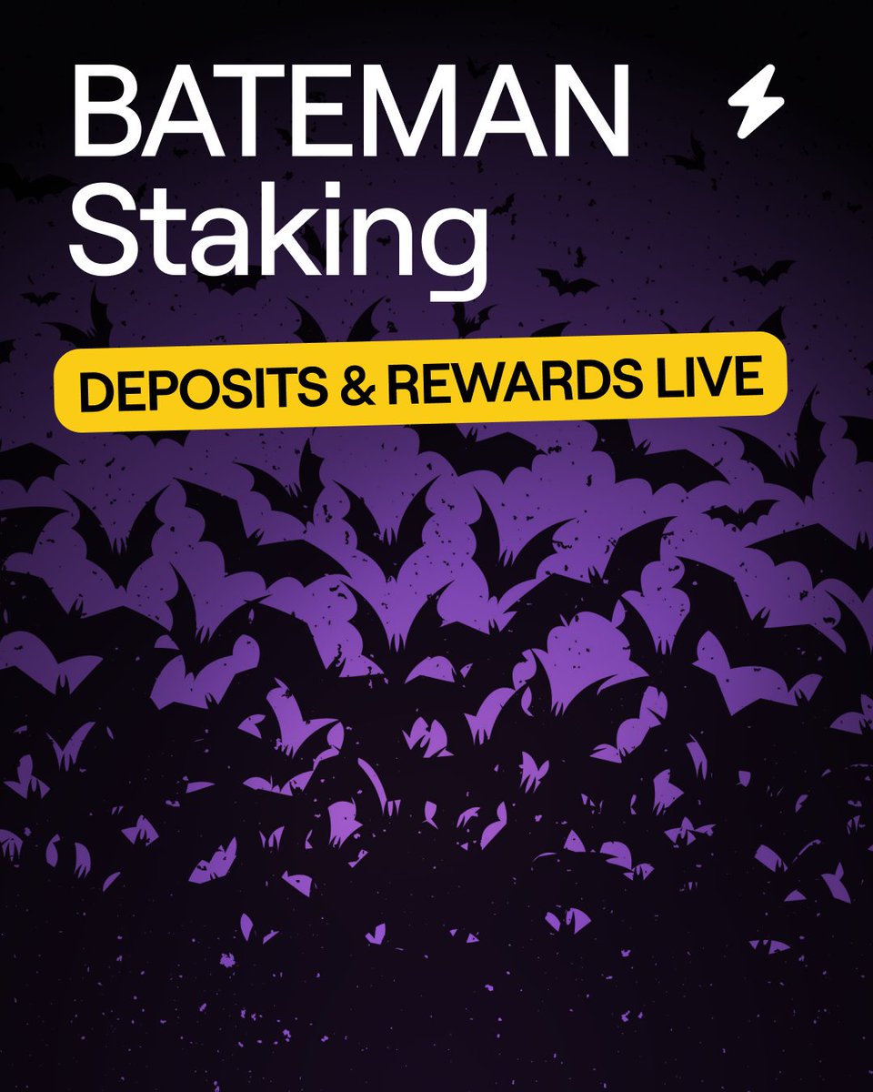 The xExchange Staking program has just added a new token.

You can already deposit $BATEMAN from <a href="/batemankoin/">Bateman 🦇</a> and enjoy a MAX APR of 10%.

⏳ Duration: 1 year

👉 xexchange.com/staking