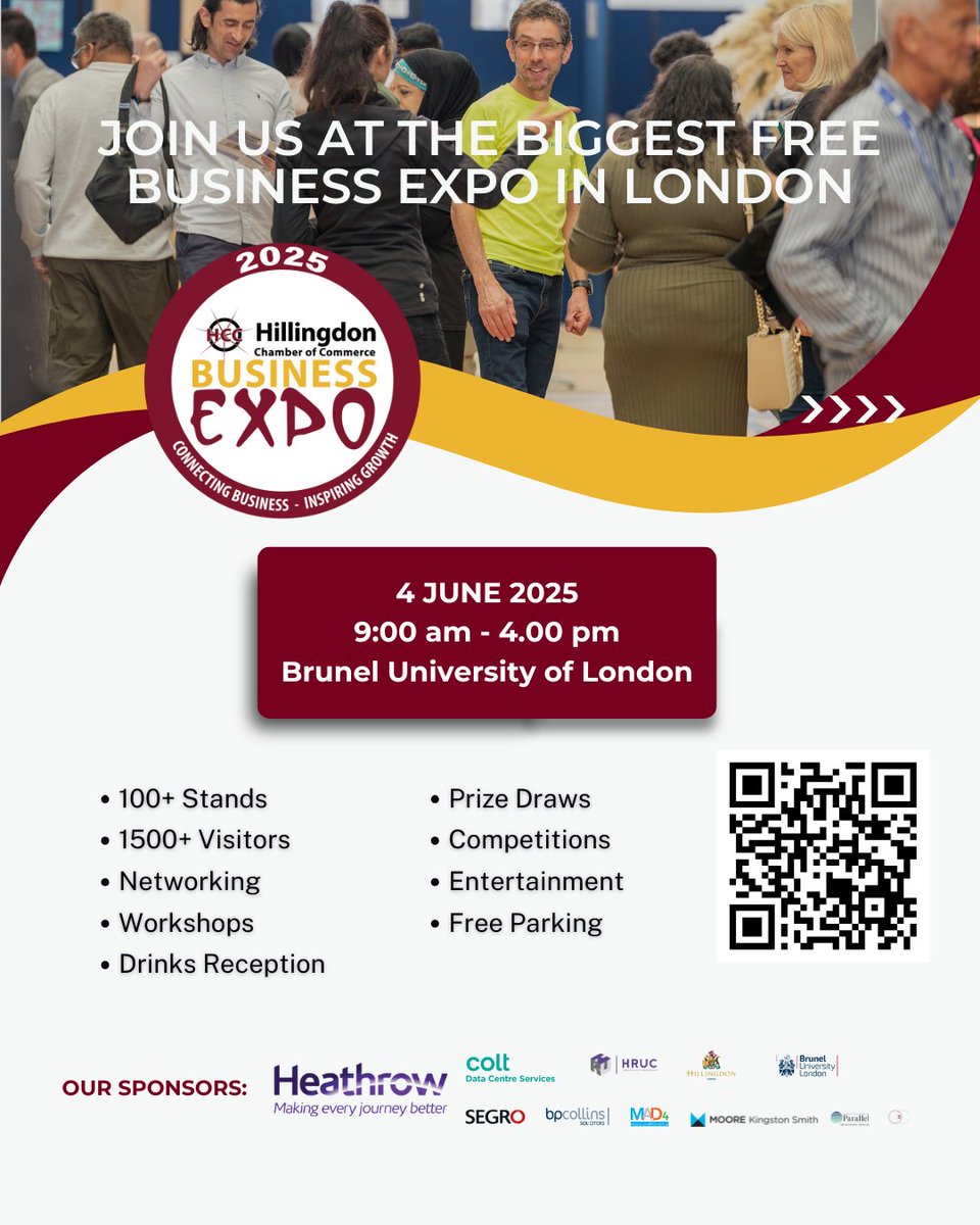 M4MoneyCU's tweet photo. Less than 3 weeks to go! We’re exhibiting at the Hillingdon Business Expo on 4 June at Brunel University.

Free entry, 100+ exhibitors, workshops, food, entertainment &amp; more!

Book your ticket here:  https://t.co/4scYbXDLq5

See you there!

#HBE2025 #MforMoneyCreditUnion https://t.co/GtJ4OaQj98