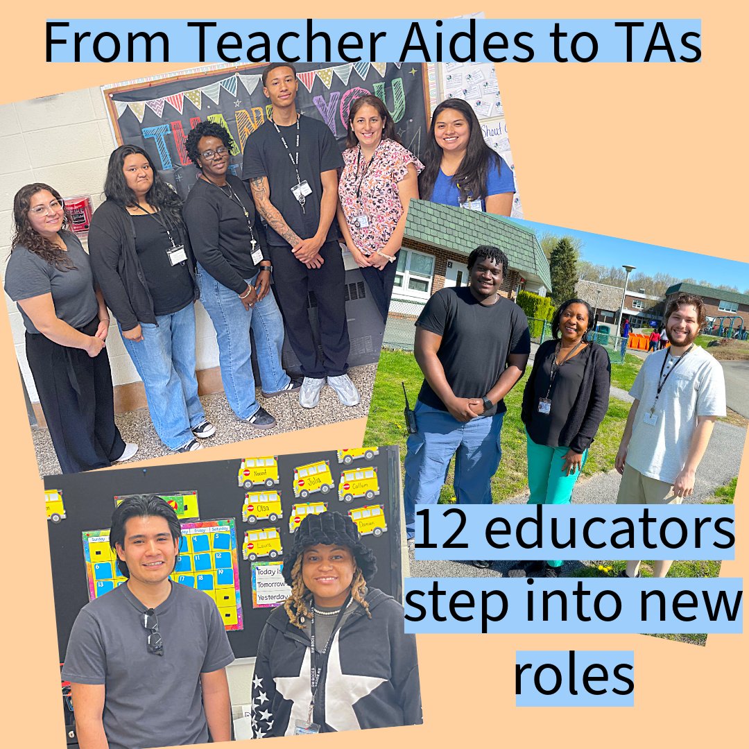 Since the start of the 2024-25 school year, a dozen Teacher Aides across multiple Southern Westchester BOCES programs have moved up to the key classroom role of Teaching Assistant. ow.ly/pqNY50VTb3i