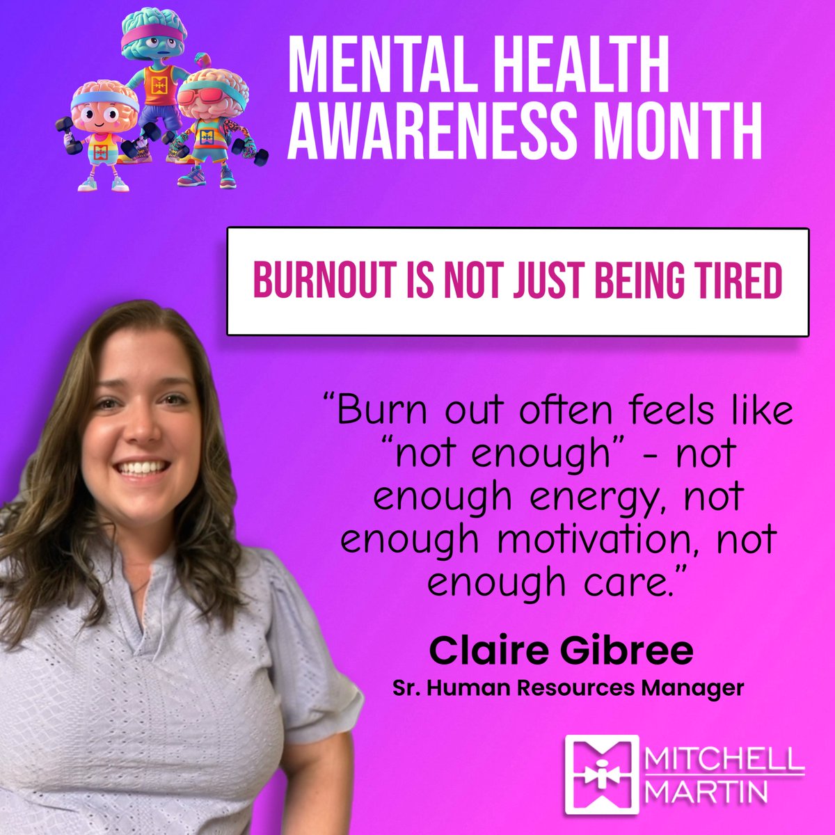 Burnout isn’t just about being overworked—it’s the quiet erosion of energy, motivation, and connection.

Recognizing the signs early and making space for honest check-ins can help people feel supported before they hit a breaking point.