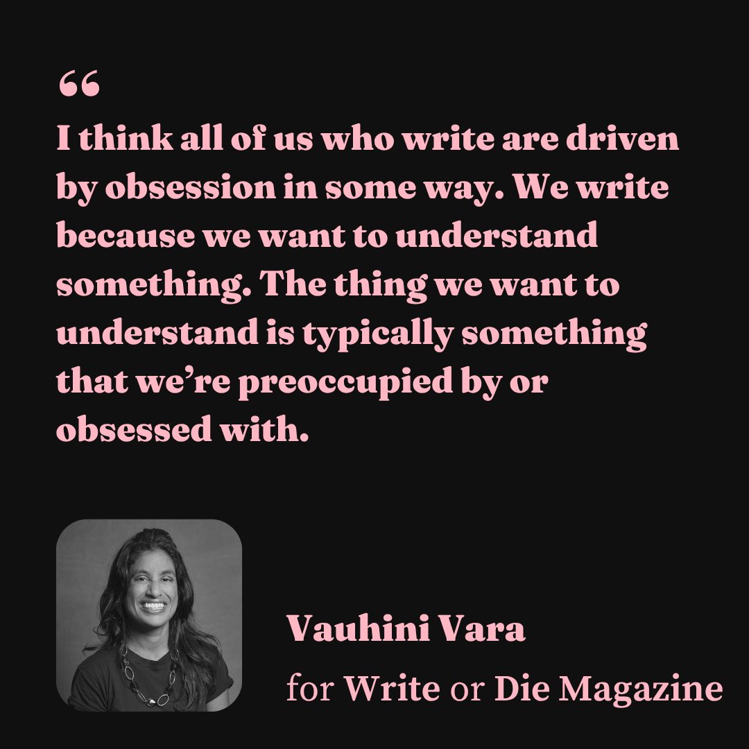 Write or Die Magazine (@writeordiemag) on Twitter photo .<a href="/Shelbyhinte/">Shelby Hinte</a> interviews Vauhini Vara about AIās place in literature, writing into the zeitgeist, and her newest book āSearches: Selfhood in the Digital Ageā š±
Read here ā
writeordiemag.com/author-intervi⦠.<a href="/Shelbyhinte/">Shelby Hinte</a> interviews Vauhini Vara about AIās place in literature, writing into the zeitgeist, and her newest book āSearches: Selfhood in the Digital Ageā š±
Read here ā
writeordiemag.com/author-interviā¦