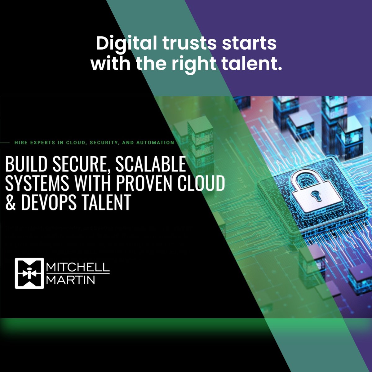 Our dedicated Cybersecurity Recruiting Team helps organizations secure their systems, data, and people. Whether you need #engineers, #analysts, or leaders in #cloudsecurity or #compliance, we bring precision and speed to the hiring process.
mitchellmartin.com/cybersecurity
