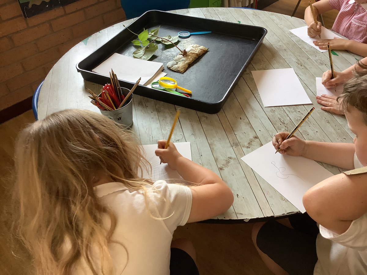 ClassRAspull's tweet image. We are drawing and labelling our bean plan independently! #acpseyfs