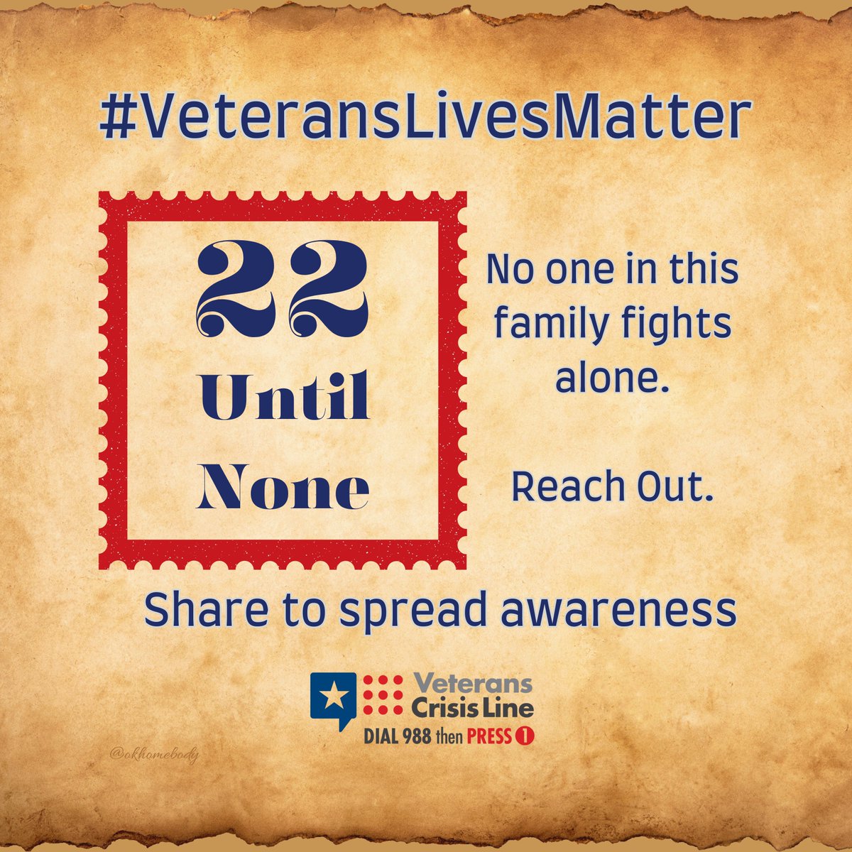 🇺🇸Thursday✅VETERAN BUDDY-CHECKS✅RH 🇺🇸 Good morning, family. Remember, in this family, no one needs to fight alone. Reach out if you are struggling, there are many willing to walk alongside you. I love all y’all! ❤️🤍💙
⭐️Veterans Lives Matter ⭐️ #EndVeteranSuicide⭐️Military