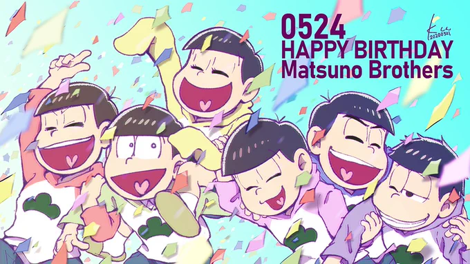 #引用RTで絵をあげている5人を指名してバトンでお気に入りの絵を載せるめいのすけさんバトンありがとうございます。密度と爆発描きがち芸人です。イキイキしてる松キャラ大好きです! 