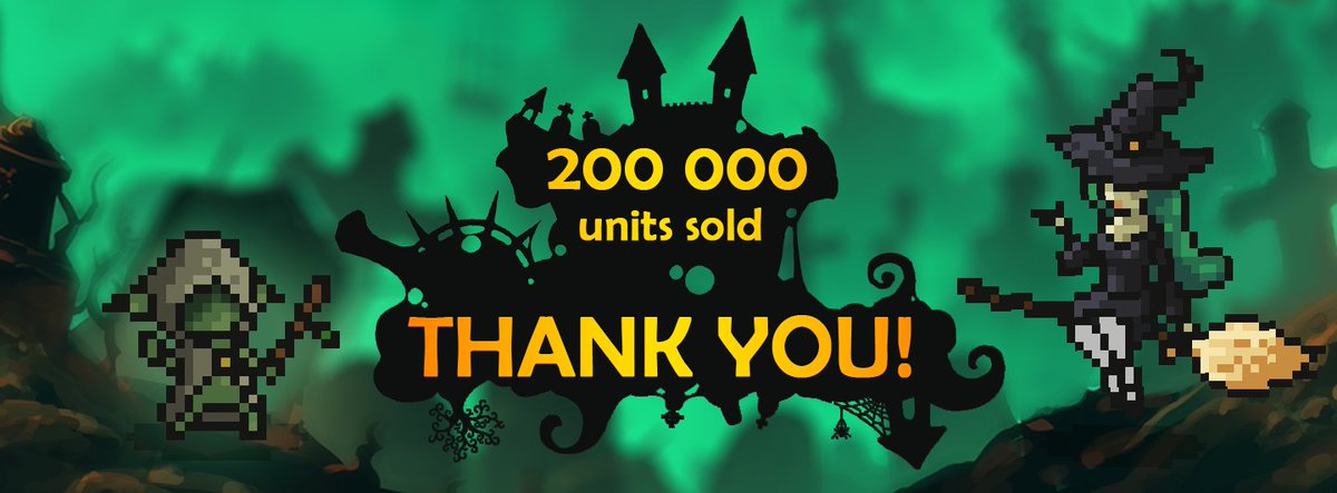 Over 200,000 players have been out there hunting for The Slormancer these past few years!

Honestly, we thought it’d just be our friends playing (and maybe not even all of them).

This is absolutely wild! Thank you all! ❤️