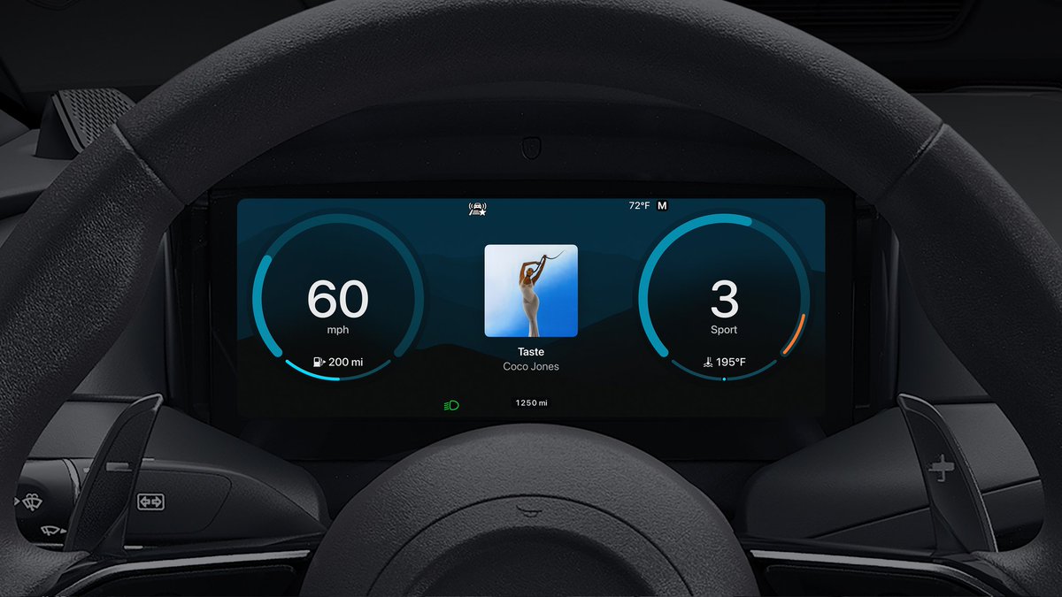 app_settings's tweet image. the new CarPlay is finally here and it looks SICK!