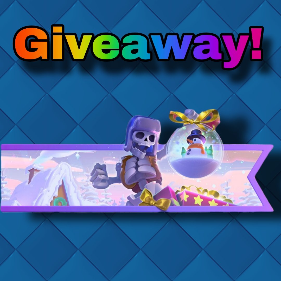 🎉 I'm giving away this Snowglobe Skeleton Banner Decoration 🎉
To enter you just need to:
❤️ Like
🔁 RT 
✅ Follow
💬 Write a Reply

Good luck 🍀😊
#GiftedBySupercell #supercellcreator