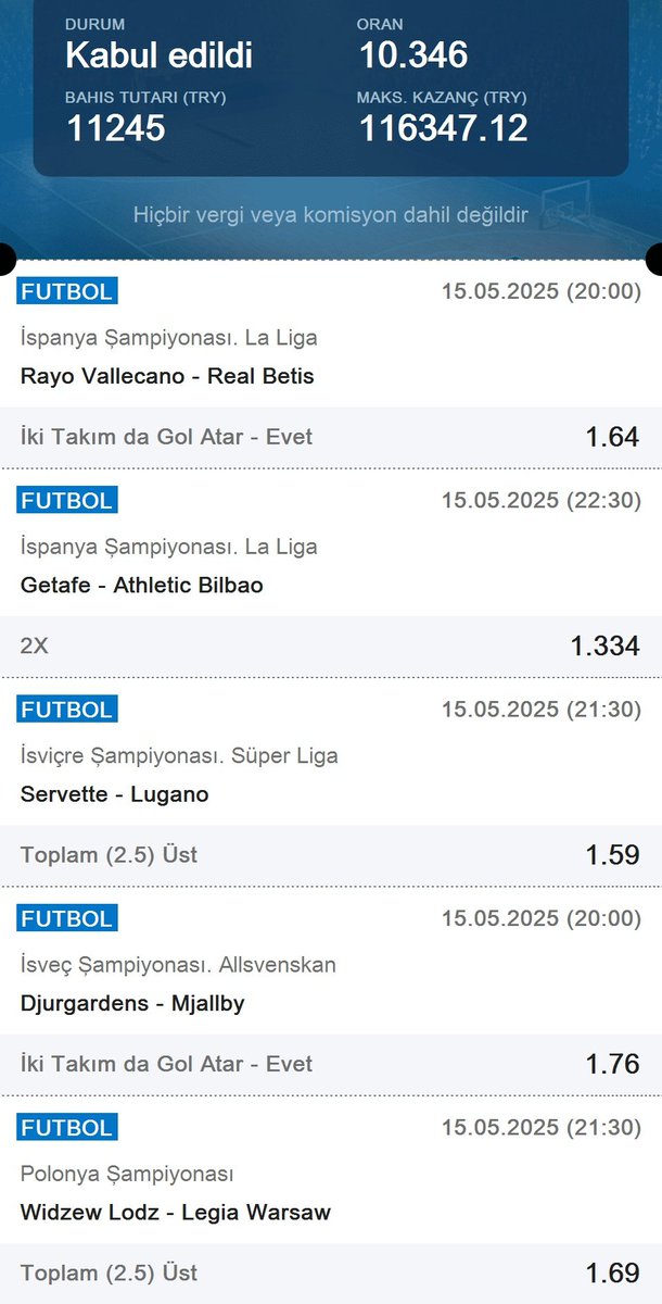 Günün Kuponu🔥

Telegram'da canlılarla aktif olacağız.

Bol Şanslar ❤️