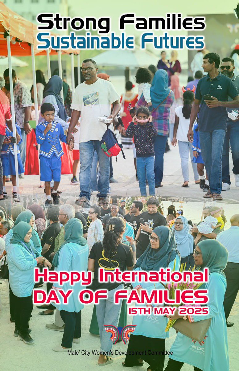 Encourage stronger family bonds through communication and love.

#InternationalDayoffamilies2025