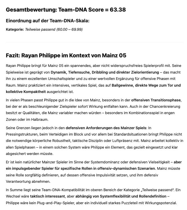 Würden wir nicht machen!