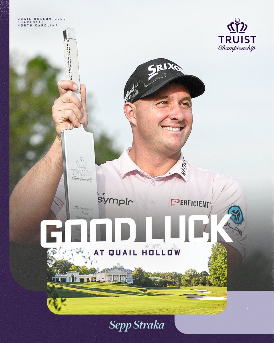 Keep it going, Sepp!

#TruistChampionship | <a href="/PGAChampionship/">PGA Championship</a>