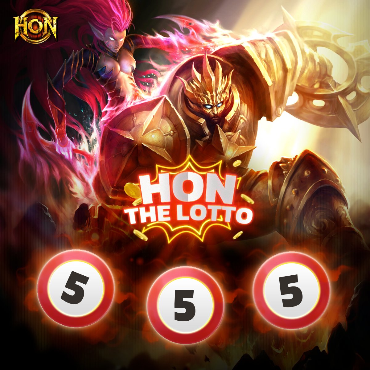 Winner Announcement &amp; Lucky Number Reveal! 🎉
.
The correct number is... 555  🎉🔥
With such a grand number, we’re giving out big rewards! 🏆 Congratulations to all the winners of this event!
.
🥇 1st place (650 gold coins): Jannick Hansen
🥈 2nd place (250 gold coins): Paulo