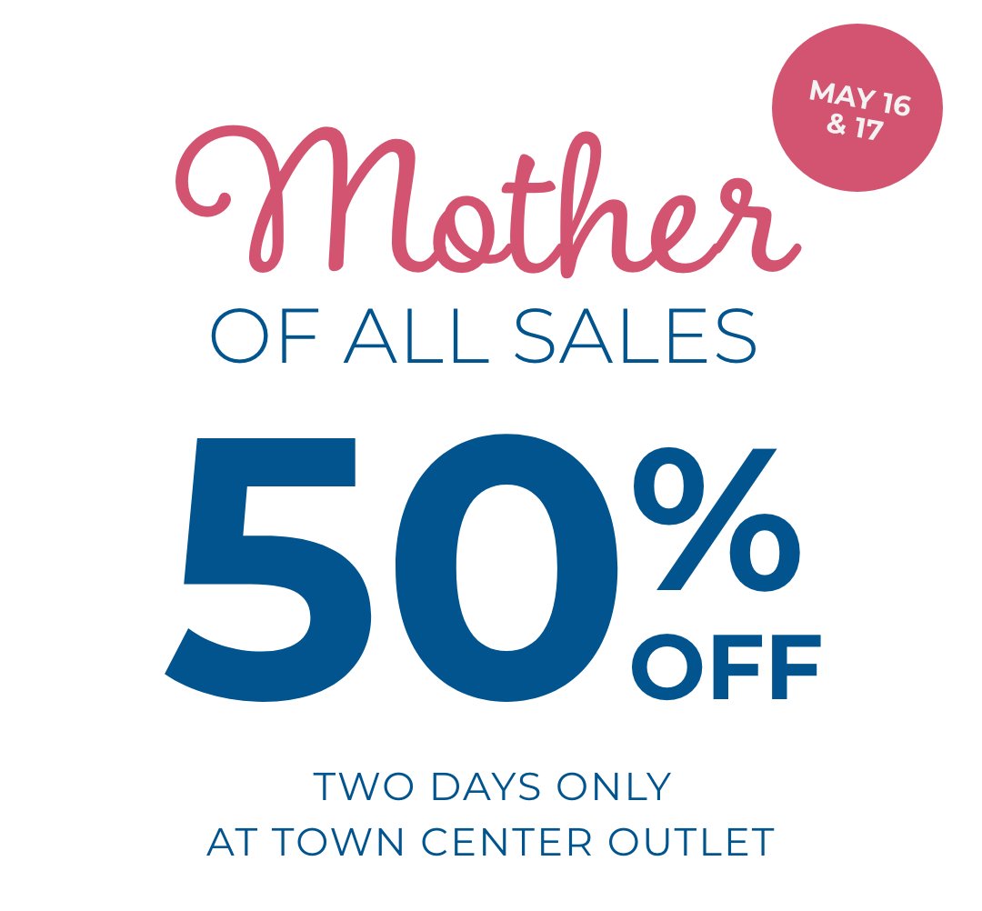 ProgLighting's tweet image. 🔥 The Mother of All Sales is BACK 🔥

May 16–17 ONLY at Progressive Lighting Town Center Outlet — get a jaw-dropping 50% OFF your entire purchase!

🛍️ Plus, don’t miss 25% OFF home decor at all Progressive Lighting showrooms May 15–17.

It’s a great week to refresh your space.