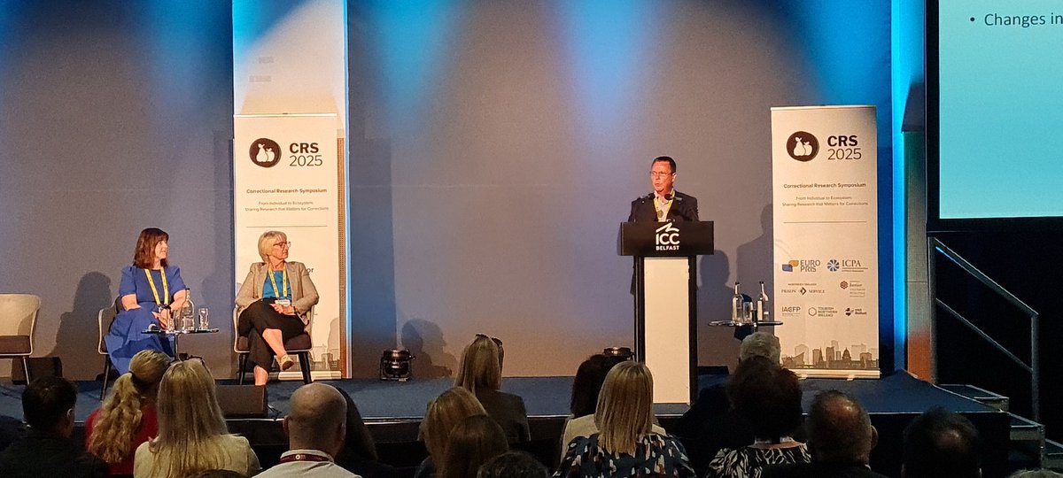 NI Prison Service (@niprisons) on Twitter photo Great presentation from Gov Richard Taylor, Dr Michelle Butler <a href="/QUBelfast/">Queen's University Belfast 🎓</a>, and Jacqui Durkin <a href="/CJININews/">Criminal Justice Inspection NI</a> on the transformation of Hydebank into a secure College. #CRS2025 #ResearchReallyMatters Great presentation from Gov Richard Taylor, Dr Michelle Butler <a href="/QUBelfast/">Queen's University Belfast 🎓</a>, and Jacqui Durkin <a href="/CJININews/">Criminal Justice Inspection NI</a> on the transformation of Hydebank into a secure College. #CRS2025 #ResearchReallyMatters