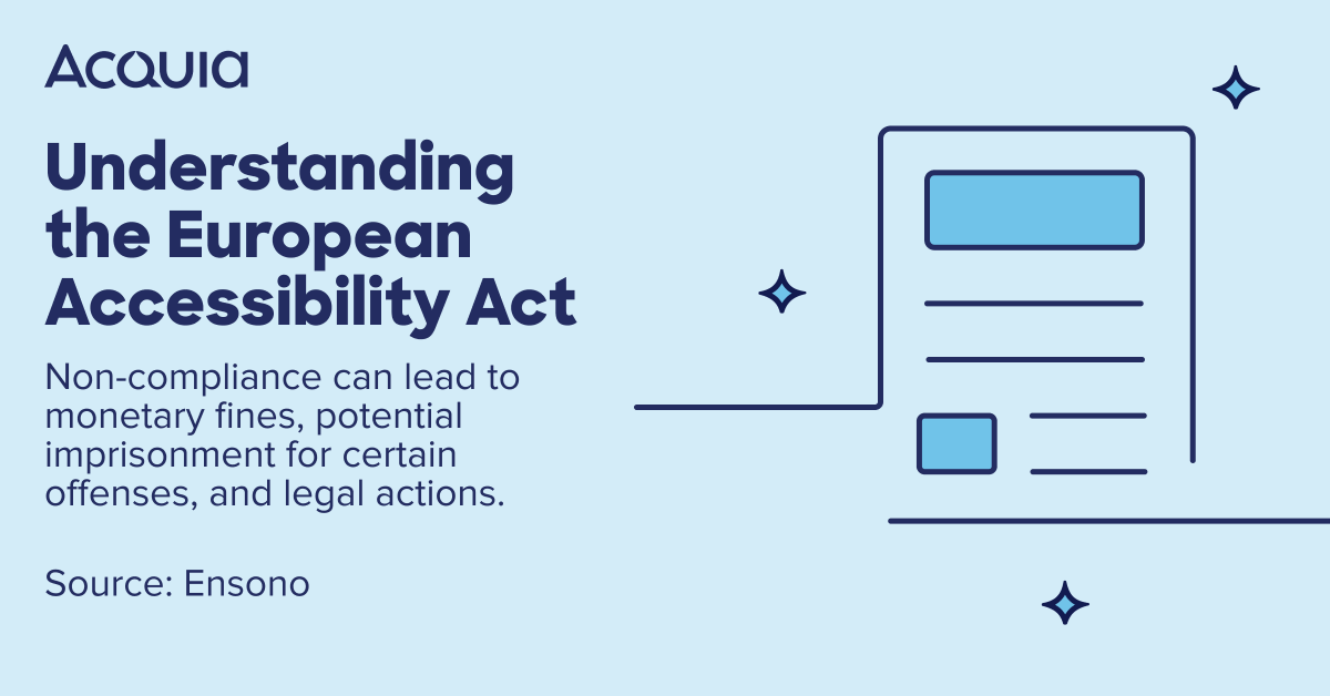 In honor of Global Accessibility Awareness Day (GAAD), let's talk digital accessibility! The European Accessibility Act (EAA) is coming—optimize your websites for compliance and get your free accessibility scan: acquia.com/products/acqui…