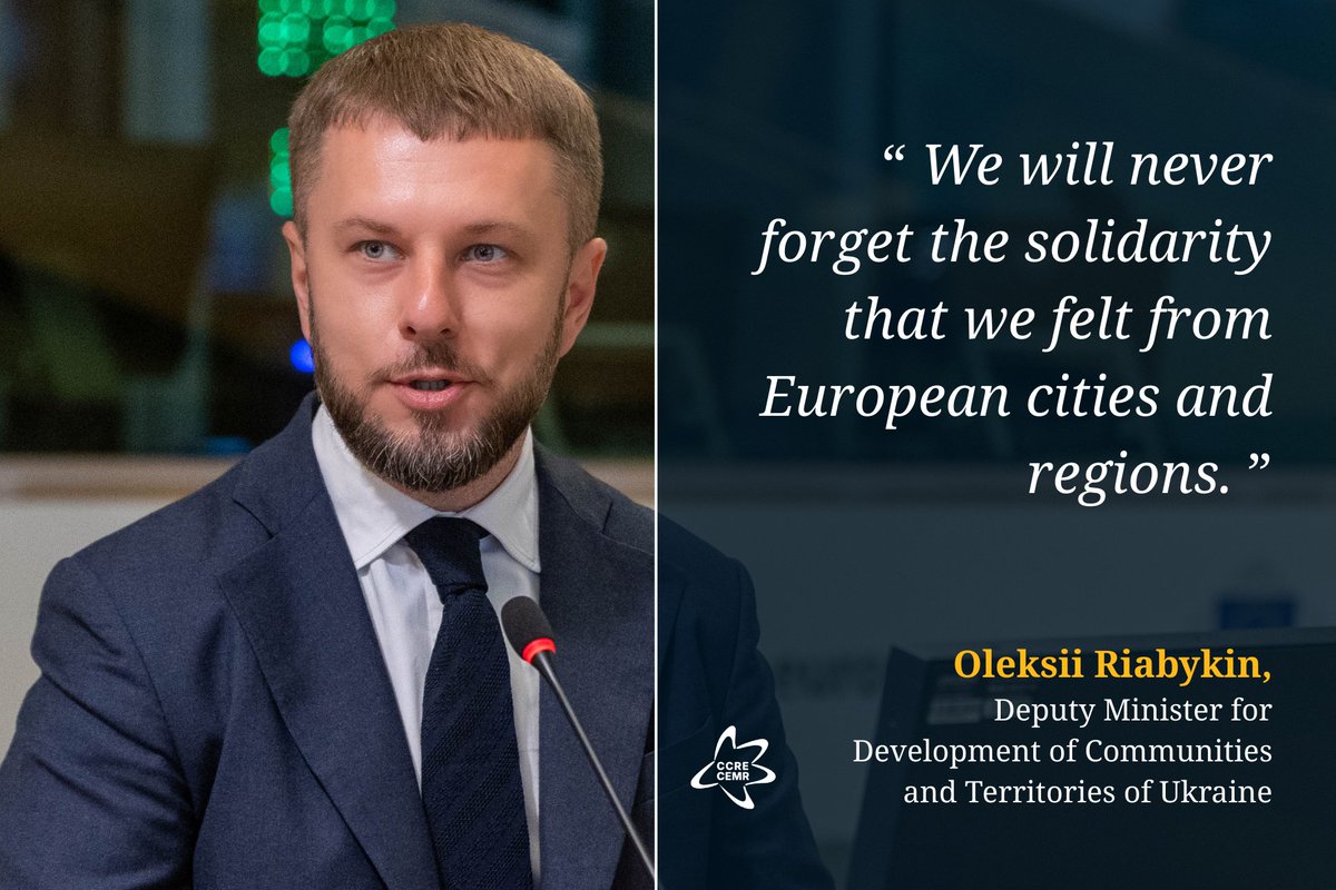 CCRECEMR's tweet photo. Matchmaking Forum on Strengthening Municipal Partnerships between 🇺🇦 & 🇪🇺

CEMR presented the #MatchmakingPlatform & #BridgesofTrust to boost cooperation between Local  and Regional Governments. Strong call to empower LRGs in Ukraine’s reconstruction. 

#UkraineRecovery