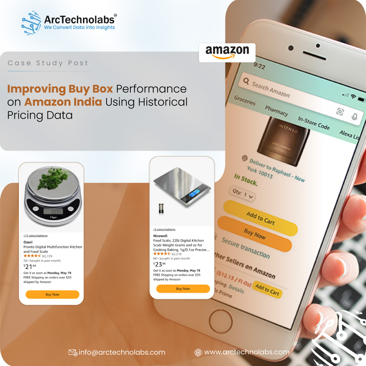Arctechnolabs's tweet image. #ExtractProductPrices, availability, and item details from Amazon, Flipkart, Myntra, Ajio, and Tata Cliq using advanced #WebScrapingSolutions.
Read More >> arctechnolabs.com/scrape-amazon-…
Hashtags
#EcommerceData #PriceMonitoring #AmazonScraping #FlipkartScraping #India #USA #UK #UAE