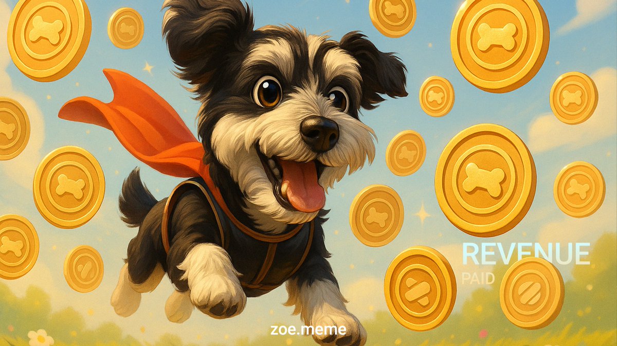 🐾 #ZoeMeme Apr'25 Buyback Complete 🐾

Your revenue share, totaling $75, just Paws-itively
changing lives with $ZOE! A total of 30,241 $KLV was distributed!

That's the power of staking over 150000+ $ZOE 💰

bit.ly/ZOE-Revenue-Ap…