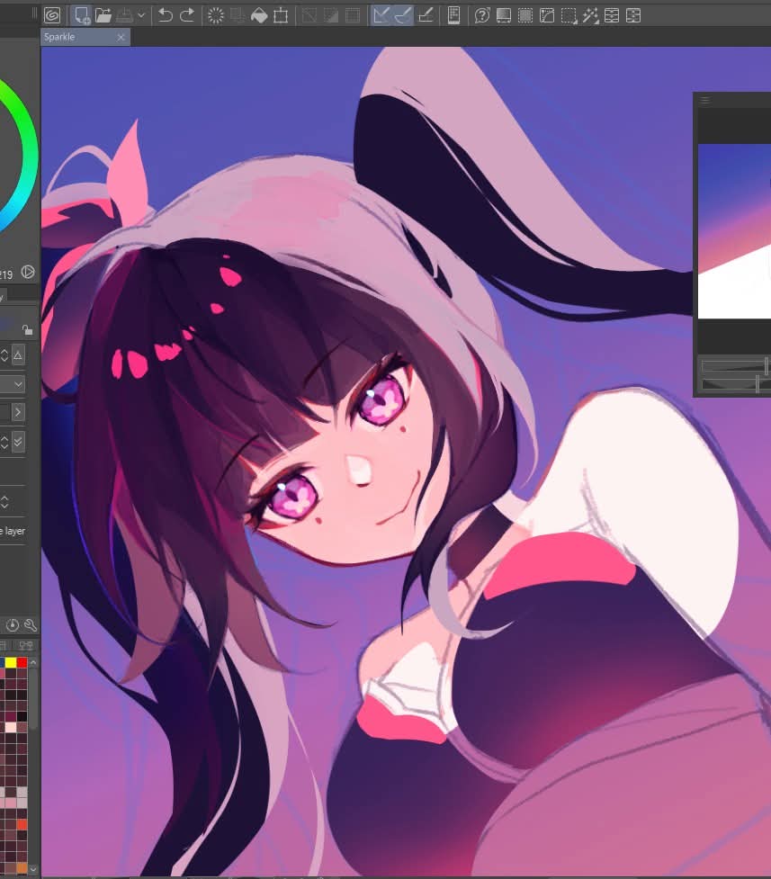 Since I can't draw that fast, I will keep posting wips

#sparkle #hsr