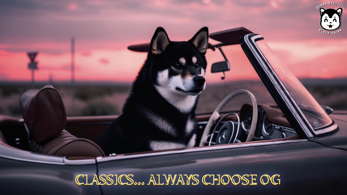 „Hey Mercedes… take me to Valhalla.

Fine, I’m leading you with $OSAK.”

#ifeelbetter ⛩️