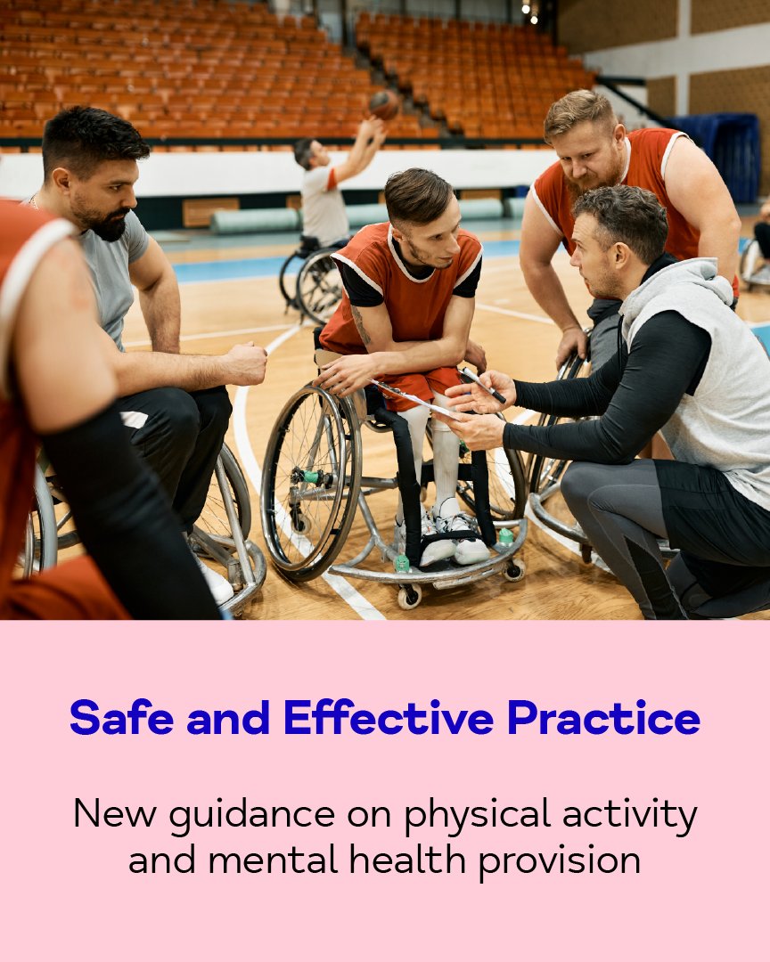 With more sports programmes taking place across the country, <a href="/MindCharity/">Mind</a>'s guidance offers practical advice for effectively supporting the mental health of participants and those delivering the programmes. #MentalHealthAwarenessWeek

Find out more here:
mind.org.uk/safe-and-effec…