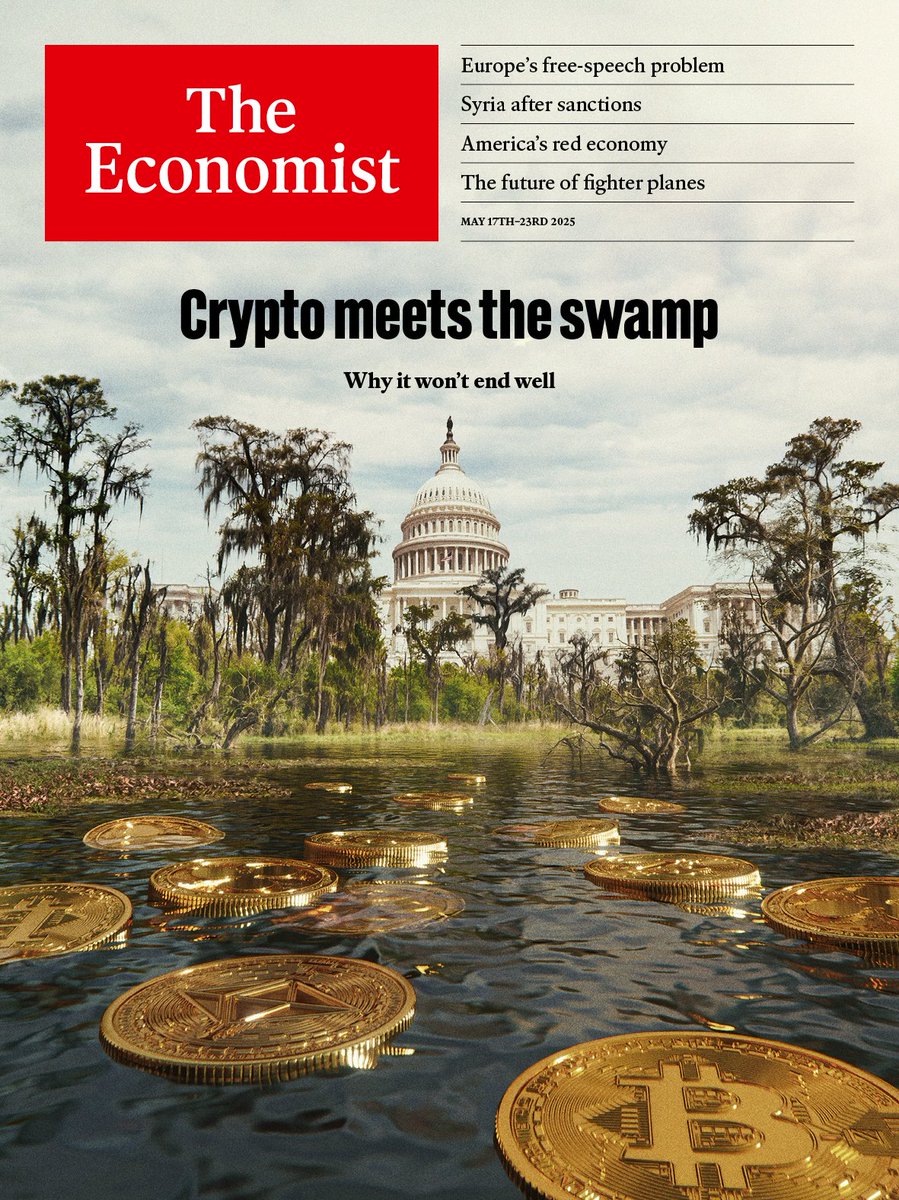 Crypto once dreamed of being above politics. But now the industry has developed a grubby relationship with the American government—and become synonymous with self-dealing econ.st/4mcpqst