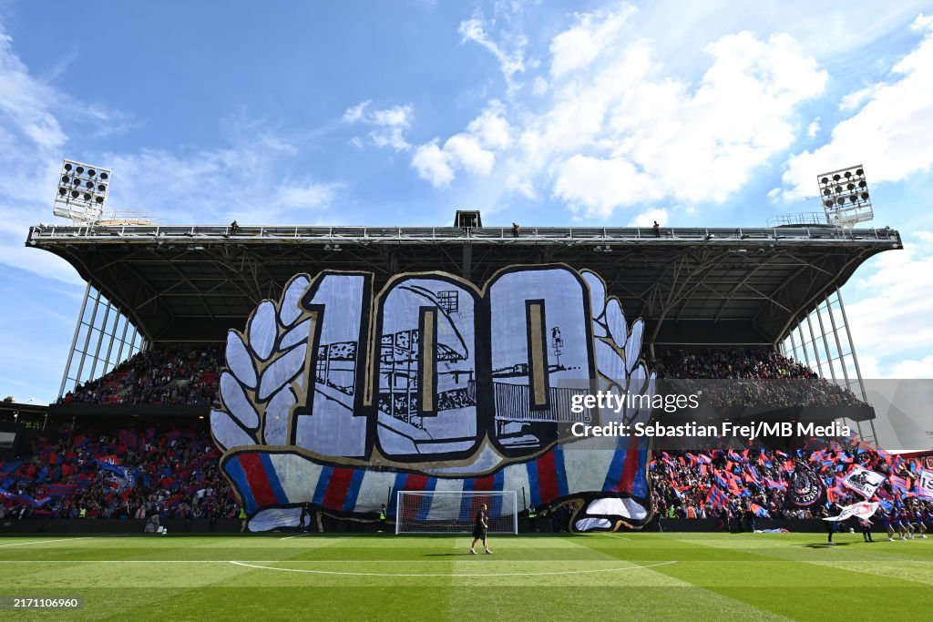 a tifo is a fan-made &amp; painted design. a fake tifo is paid for by the club &amp; printed out. examples attached: aston villa, arsenal, man city, etc. crystal palace is the only club in the top two flights of english football making real tifos that i've seen--and they're class
