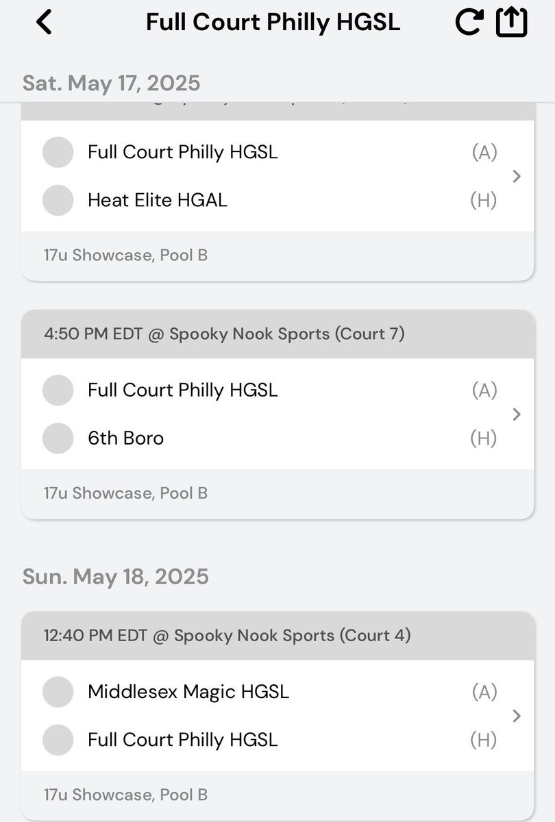 💥KJ Coles (2026)💥
6’3 Guard
High School: Pocono Mountain West
AAU: Full Court Philly HGSL
GPA: 3.5
Offers: Holy Cross
Highlights: youtube.com/watch?v=kYP1dk…

Will be playing this weekend at the Hoop Group Spring Jam Fest 

Spooky Nook Sports
75 Champ Blvd
Manheim, PA 17545
