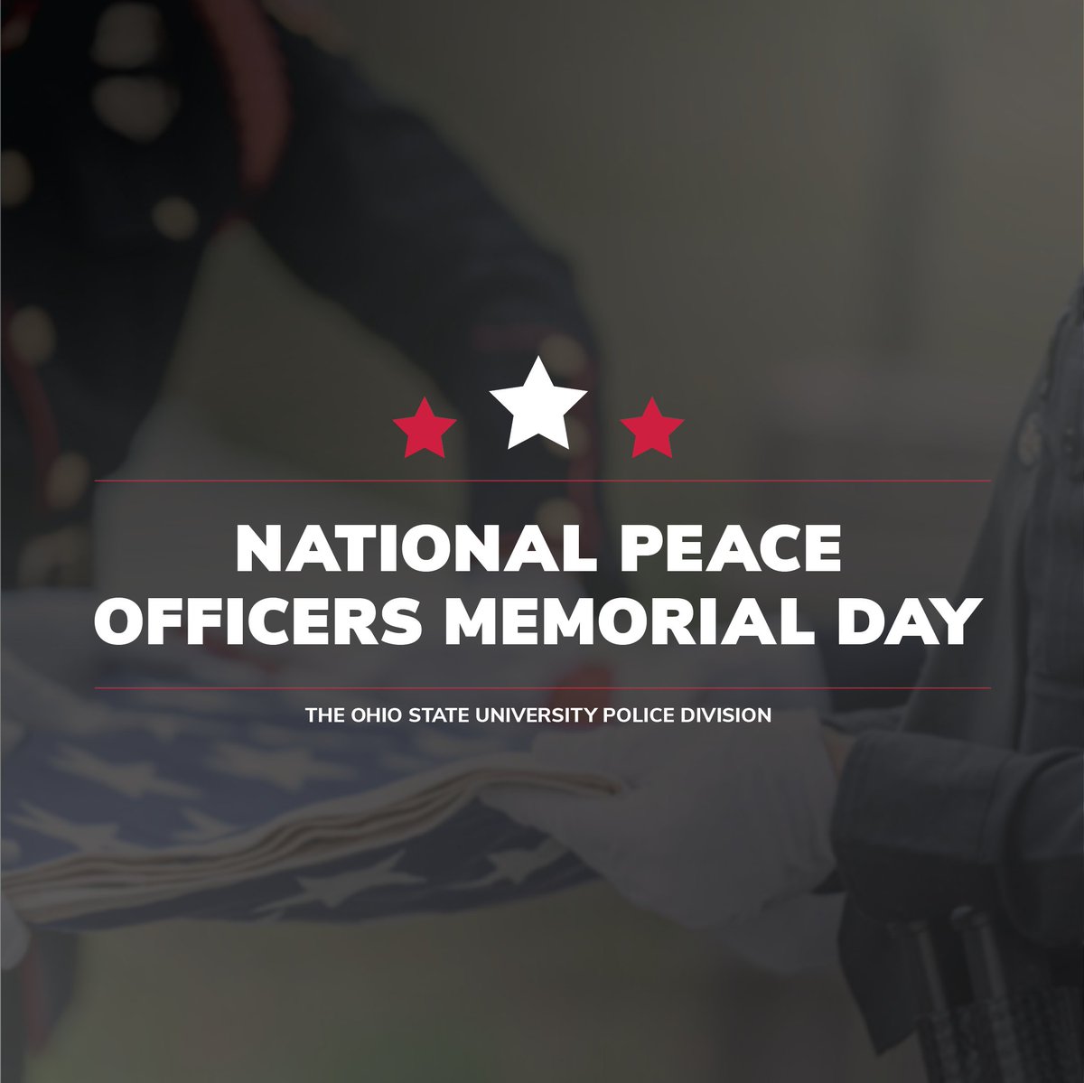 Today is National Peace Officers Memorial Day. A day to honor and remember officers who made the ultimate sacrifice in the line of duty.

We will be holding a ceremony today to dedicate a garden to Michael Blankenship.