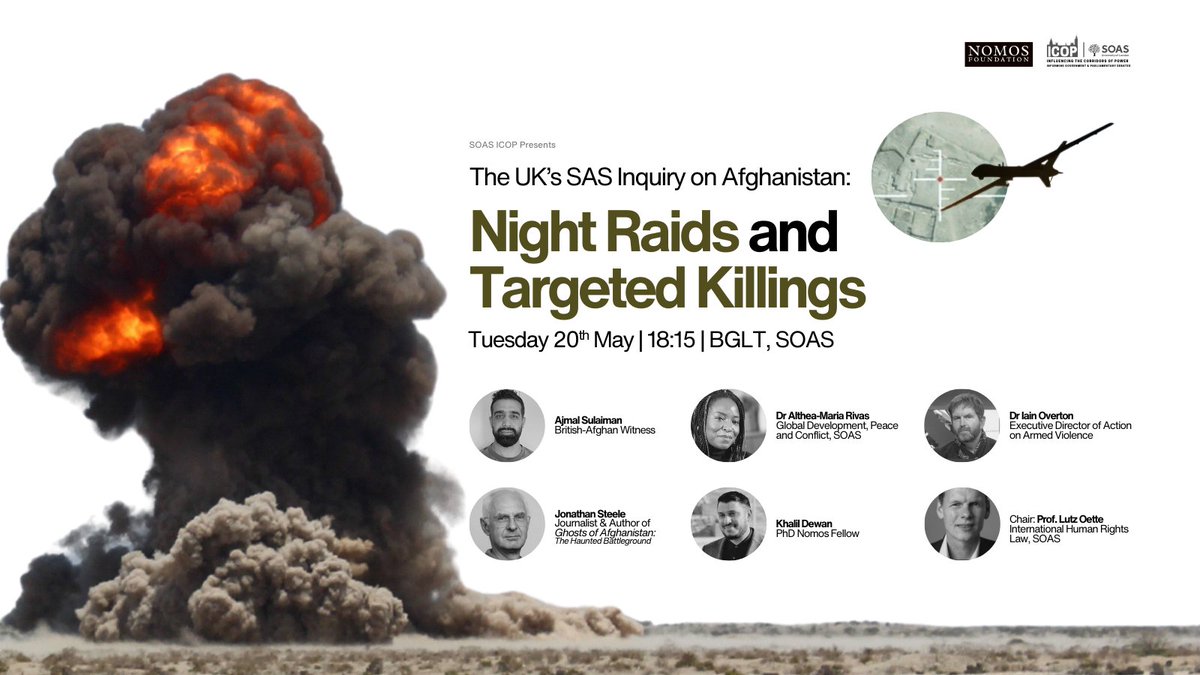 SOAS Influencing Corridors of Power (@soasicop) on Twitter photo Jonathan Steele <a href="/steelejourno/">Jonathan Steele</a>, former chief foreign correspondent <a href="/guardian/">The Guardian</a> and author of 'Ghosts of Afghanistan: The Haunted Battleground' will also be joining us <a href="/SOAS/">SOAS University of London</a> next week!
Tues 20th May | 6.15pm
Book eventbrite.co.uk/e/the-uks-sas-…
#Afghanistan #sasinquiry Jonathan Steele <a href="/steelejourno/">Jonathan Steele</a>, former chief foreign correspondent <a href="/guardian/">The Guardian</a> and author of 'Ghosts of Afghanistan: The Haunted Battleground' will also be joining us <a href="/SOAS/">SOAS University of London</a> next week!
Tues 20th May | 6.15pm
Book eventbrite.co.uk/e/the-uks-sas-…
#Afghanistan #sasinquiry
