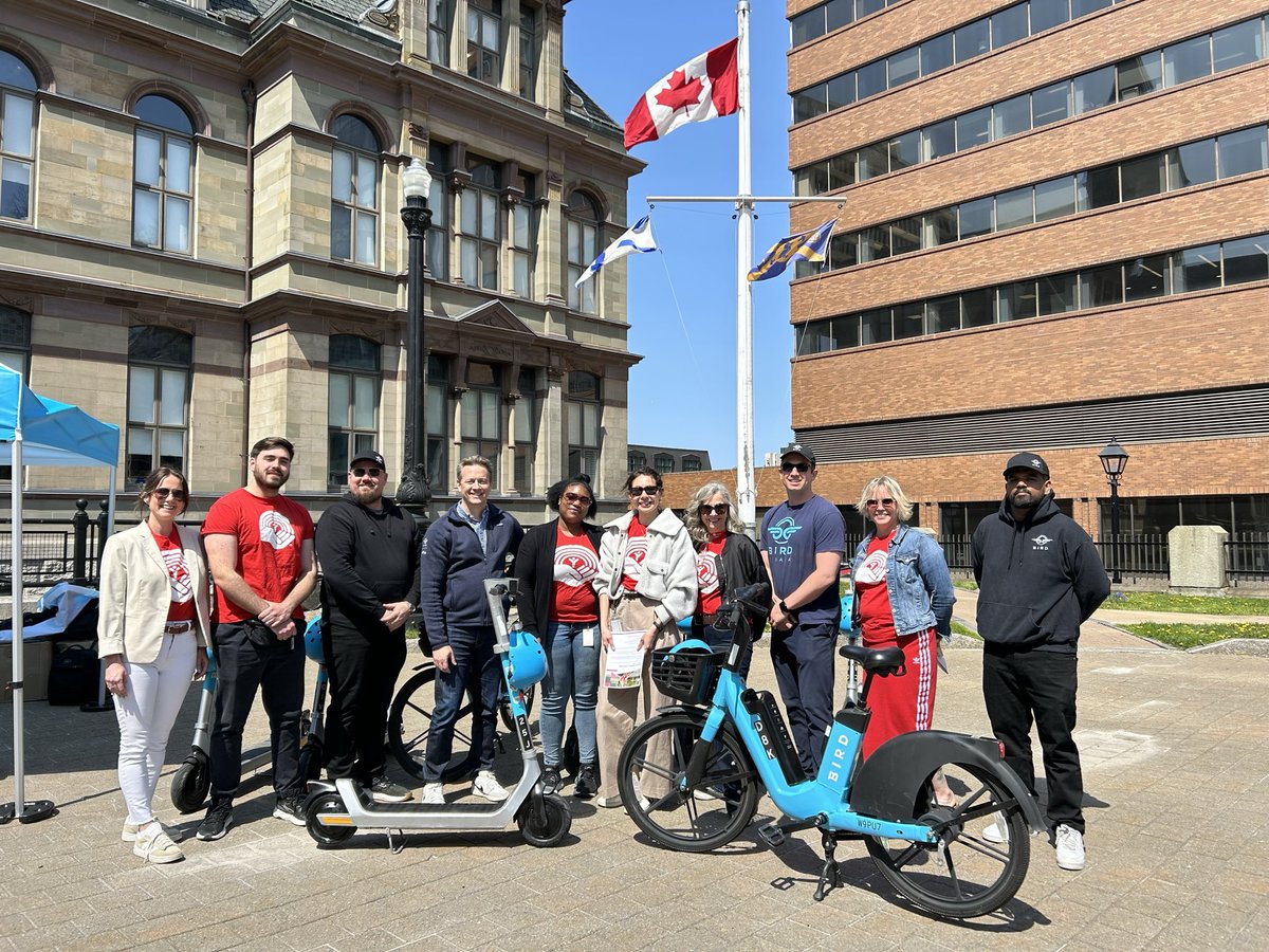 Bird Canada e-scooters + e-bikes have landed in Halifax!🇨🇦

A big win for sustainable urban mobility, first/last mile access, and a more connected Halifax.

More here: globenewswire.com/news-release/2…