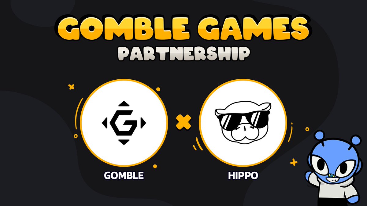 GOMBLE BUILDERS × HIPPO

Teaming up to supercharge Splash.xyz, the Sui-based memecoin launchpool. We’ll add tooling, liquidity flows, and cross-promotions to help new tokens hit the ground running. 

Learn more:
info.gomble.io/45aBeoX