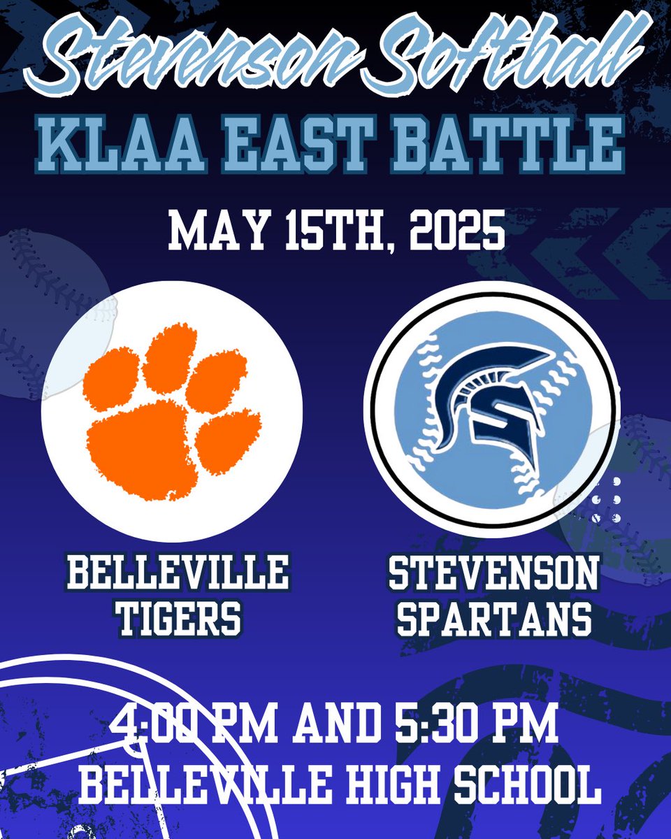 Stevenson Softball (@hannigancoach) on Twitter photo We travel to Belleville for our Final regular season KLAA matchup. Team 48 keep battling & playing for each other. <a href="/Spartans_SHS/">Stevenson Athletics</a> <a href="/shs_spartans/">Adlai E. Stevenson High School</a> #T48 #TOGETHER We travel to Belleville for our Final regular season KLAA matchup. Team 48 keep battling & playing for each other. <a href="/Spartans_SHS/">Stevenson Athletics</a> <a href="/shs_spartans/">Adlai E. Stevenson High School</a> #T48 #TOGETHER