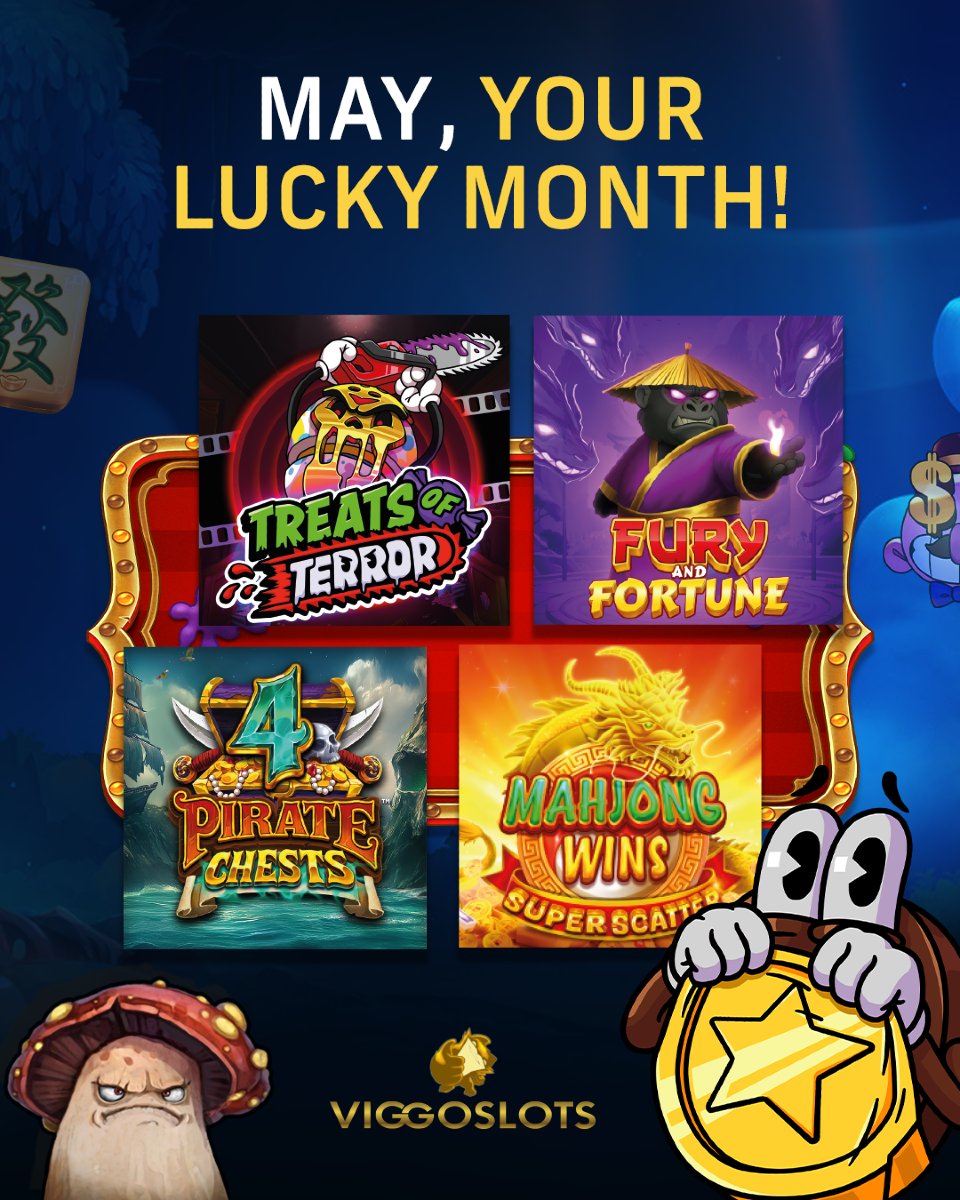 ViggoSlots's tweet photo. Wrapping up May with a wave of fresh game titles!🌊

For more: https://t.co/lEiaNbFnlK

18+ Play Responsibly 

#newgames #onlineslots #slots https://t.co/iVpwgkGN9d
