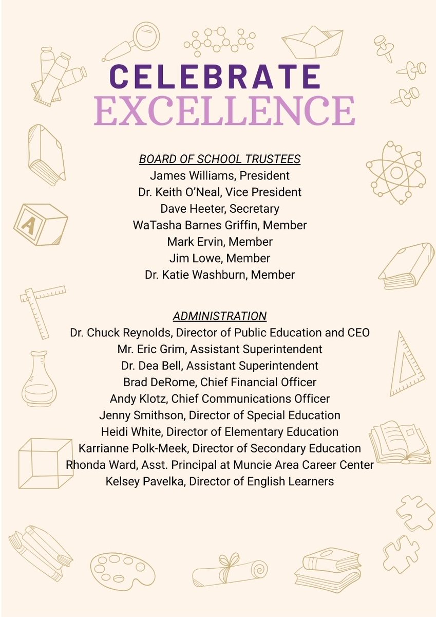 Make sure to celebrate our students tonight starting at 5pm until 7!