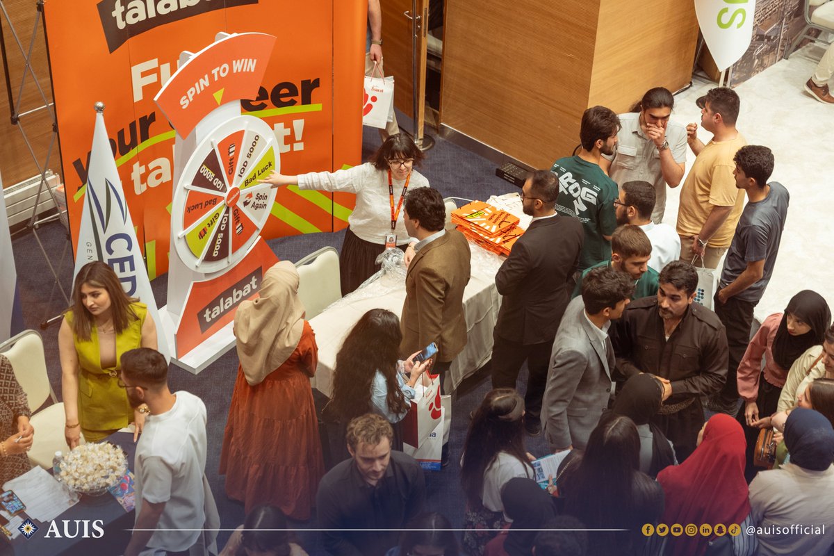 Highlights from the 13th #AUIS Career Fair! A day of connections, opportunities, and bright futures — where students and alumni met top employers and explored exciting career paths.