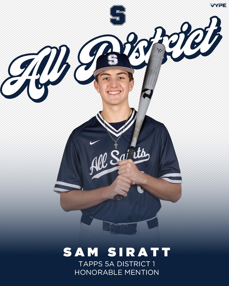 All Saints' Baseball (@ptfbaseball) on Twitter photo Sam Siratt, repping the 2025 class, capped his Saints baseball career with an honorable mention nod to the All-District teams. Best of luck on your next adventure Sam. <a href="/PTFAthletics/">All Saints' Athletes</a> <a href="/CoachBeck_PTF/">Coach Aaron Beck</a> Sam Siratt, repping the 2025 class, capped his Saints baseball career with an honorable mention nod to the All-District teams. Best of luck on your next adventure Sam. <a href="/PTFAthletics/">All Saints' Athletes</a> <a href="/CoachBeck_PTF/">Coach Aaron Beck</a>