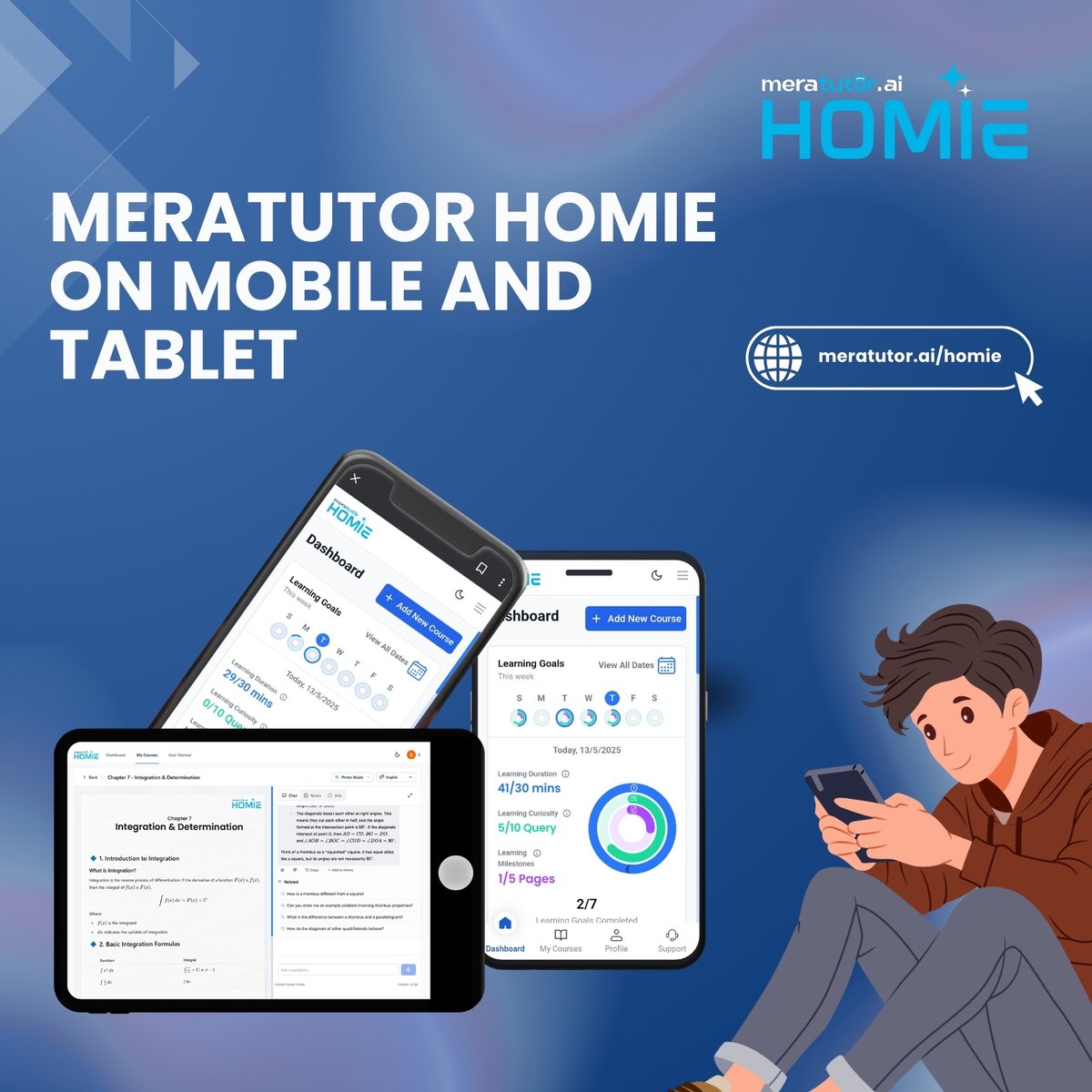 meratutorai's tweet image. 📱 MeraTutor Homie Goes Mobile!

@meratutorai Homie is now optimized for smartphones &amp;amp; tablets so you can study anytime, anywhere. 🚀

Learn more about this mobile-first upgrade ⬇️:

[meratutor.ai/blog/meratutor…]

#MeraTutoraiHomie #MobileLearning #StudyOnTheGo #LearningWithAI
