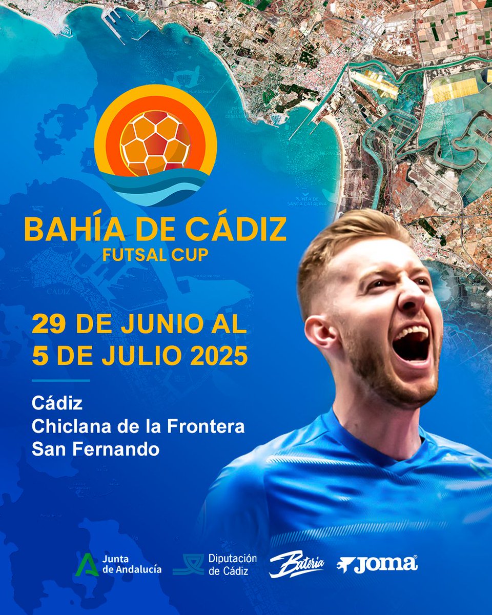Seguimos creciendo, esta vez, de la mano de un crack 🔋🧙🏼‍♂️ <a href="/Bateriafutsal/">Bateria</a> , que nos acompañará en Bahía de Cádiz Futsal Cup 25'