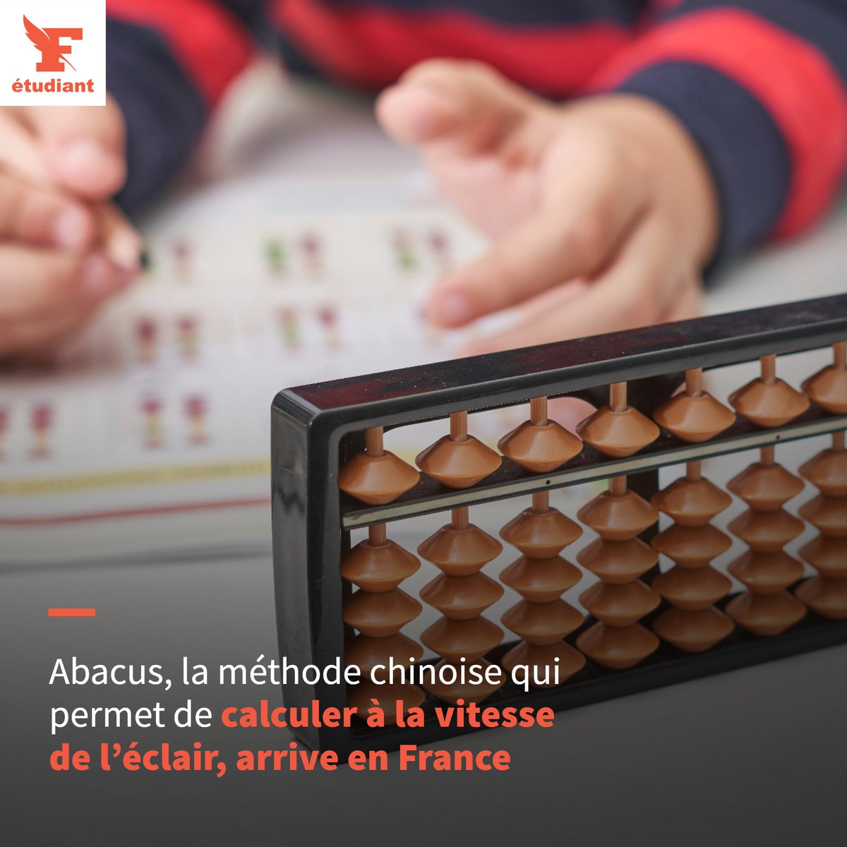 Figaro_Etudiant's tweet image. Cette méthode, originaire de Chine, est désormais enseignée dans une école parisienne.
➡️ l.lefigaro.fr/xNZ
#abacus