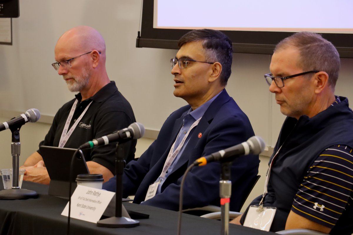 OARnet (@oarnet) on Twitter photo Thank you to our panelists for sharing their insights and expertise during yesterday’s Shared Regional Resources ℹ️ session!
👥 From left to right:
• Frankie Baker, <a href="/CinStateCollege/">Cincinnati State</a>
• Bharath Prabhakaran, <a href="/uofcincy/">University of Cincinnati</a>
• John Rathje, <a href="/KentState/">Kent State</a> Thank you to our panelists for sharing their insights and expertise during yesterday’s Shared Regional Resources ℹ️ session!
👥 From left to right:
• Frankie Baker, <a href="/CinStateCollege/">Cincinnati State</a>
• Bharath Prabhakaran, <a href="/uofcincy/">University of Cincinnati</a>
• John Rathje, <a href="/KentState/">Kent State</a>