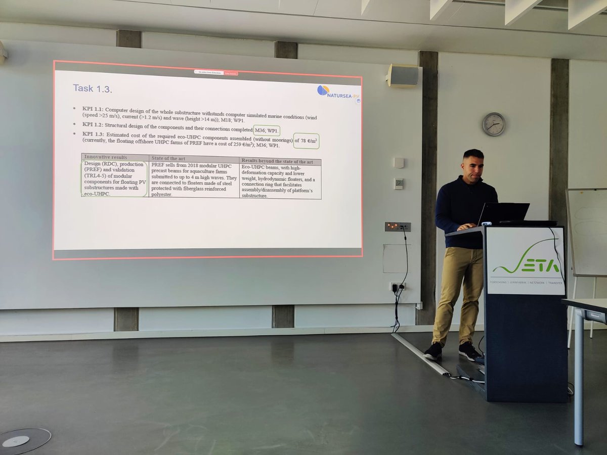 Is it possible to design a floating concrete platform to place photovoltaics panels above the marine environment? 🐠
Yes, it is. But the task comes with challenges.
We are working hard to make it affordable for the markets, durable and easy to install. We're working on it 💪🏼